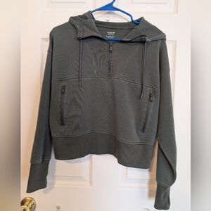 Old Navy Green Scuba Sweatshirt